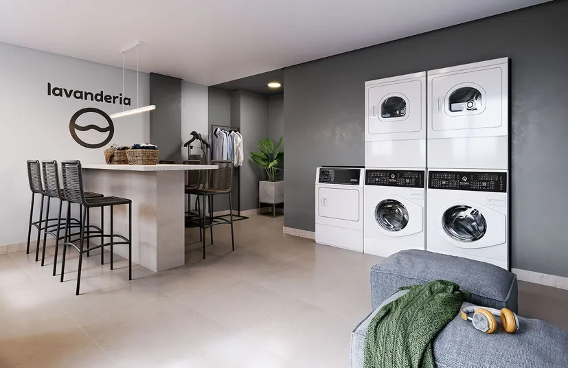 Lavanderia coletiva moderna